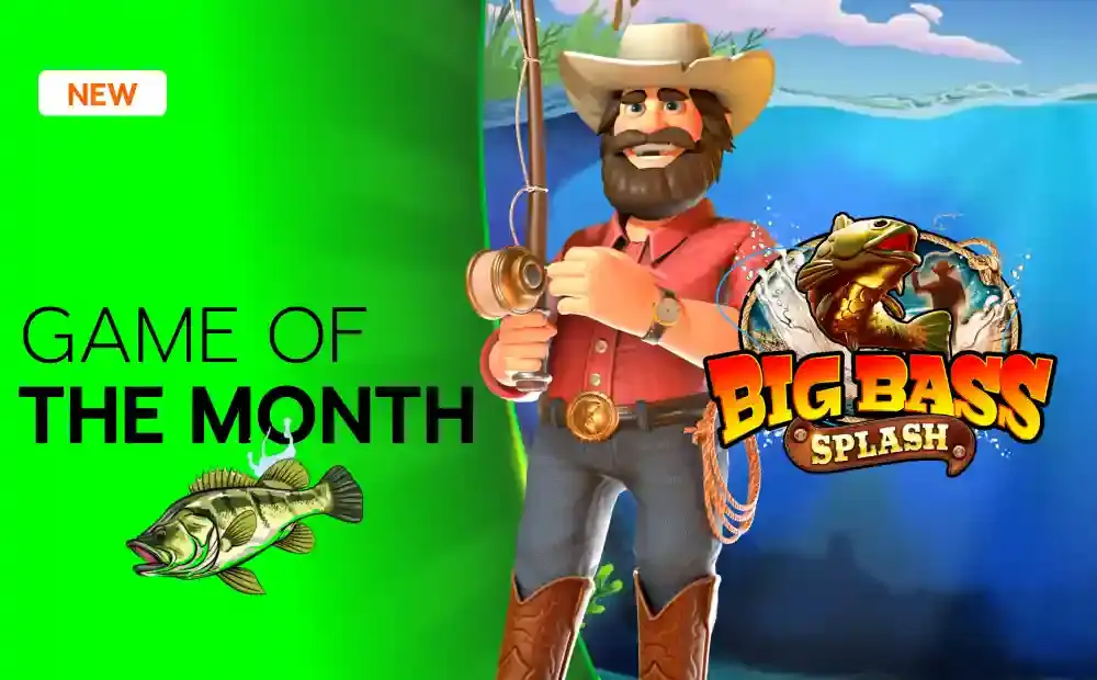 Game of the Month Spotlight: Big Bass Splash by Pragmatic Play